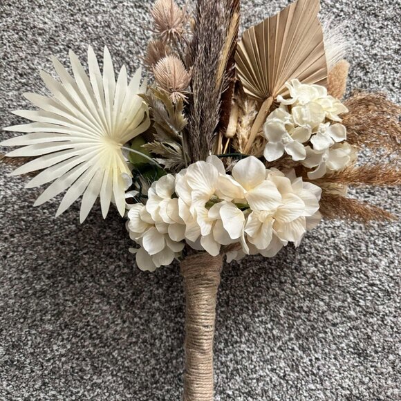 Handmade boho bridal bouquet - Picture 2 of 2